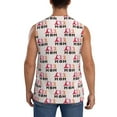 thumbnail image 4 of Bingfone Mothers Day Pattern Men's Tank Tops Workout Sleeveless Tee Shirts Running Beach Tanks for Men-Large, 4 of 8