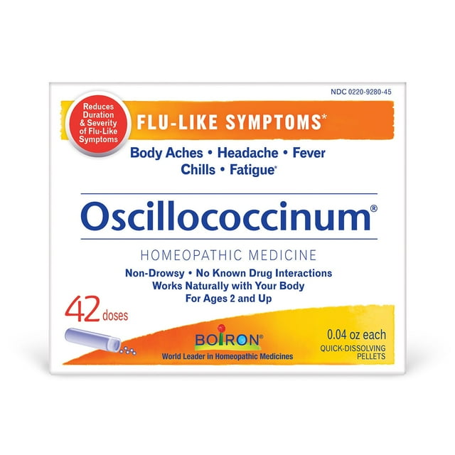 Boiron Oscillococcinum Flu Relief Single Dose Tubes, 42 ct.