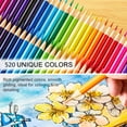 thumbnail image 6 of Colored Pencils,Set of 520 Colors,Rich Pigmented Soft Core Coloring Pencils, Pre-sharpened Color Pencil Set, Artist Quality Colored Pencils for Adult Coloring, Artists Drawing Sketchin, 6 of 8