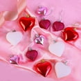 thumbnail image 5 of 12 Pack Valentine's Heart-Shaped Baubles Heart Ornaments Hanging Balls 3 Styles Home Tree Window Decor, 5 of 5
