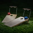 thumbnail image 2 of Triumph 2x4 Integrated Cornhole Caddy Set with LED Lights and 8 Slick n Stick Bean Bags, 2 of 17