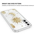 thumbnail image 2 of Sun and Moon Clear Case for Samsung Galaxy S21,Aesthetic Art Design Case for Men Women,Unique Trendy Transparent TPU Bumper Case Cover, 2 of 5