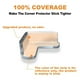 thumbnail image 4 of protectores de esquinas para mesas de bebé | Protectores de esquinas de PVC transparente grueso con tiras adhesivas resistentes | Protectores de bordes anticolisión para muebles de madera, vidrio y, 4 of 8