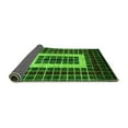 thumbnail image 2 of Ahgly Company Indoor Round Abstract Green Modern Area Rugs, 7' Round, 2 of 4
