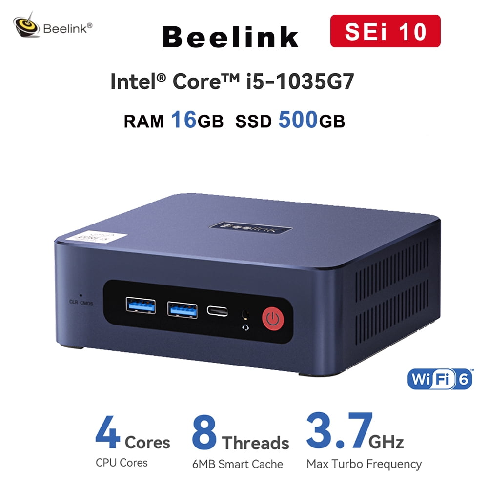 Beelink SEI10 Mini PC 10th Generation Intel i5 1035G7 Processor( 並行輸入品 Beelink SEi10 Mini PC, 10th Intel Core Jordan | Ubuy