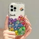 thumbnail image 5 of Funda de teléfono de flores para Samsung A54 5g, A52, A34, A24, A53, A23, A14, A32, A55, A15, A05S, S24 Plus, S22, S23 Ultra, S21, S20 FE, cubierta de sonrisa, 5 of 5