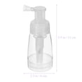 thumbnail image 2 of YSNOOWE 2Ud Botella De Spray Para Barbería Transparente Con Mecanismo Antigoteo Para Polvos, 2 of 7