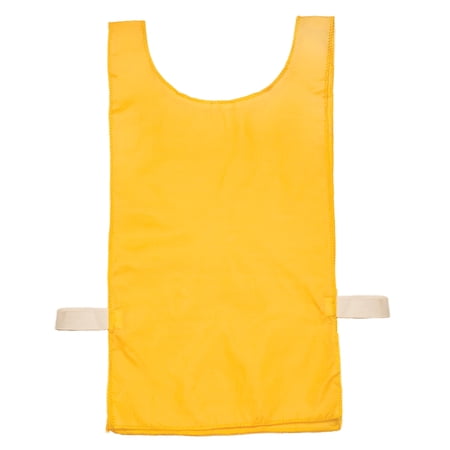 Champion Sports Heavyweight Nylon Pinnie, Pack of 12, Yellow, Adult