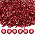 thumbnail image 1 of Uxcell Lot de 3000 Paillettes Lâches, 4 mm Paillettes Rondes pour Projets DIY/couture [Rouge Foncé, Argent], 1 of 6