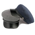 thumbnail image 4 of Women Hat Dressing Braided Decoration Delicate Contrast Color Windproof Sailor Hat, 4 of 4