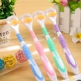 thumbnail image 1 of Brosse à Langue Double Face ABS Outil de Nettoyage de Langue, 1 of 9