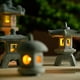 thumbnail image 5 of Mini Linterna de Pagoda para Jardín, Estatua, Micropaisaje, Pecera, Acuario, Bonsái, Jardín, Decoración para el Hogar y el Exterior., 5 of 6