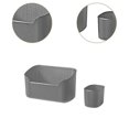 thumbnail image 3 of 2x Cosmetic Display Case Basket Makeup Organizer for Dresser Lotions Desktop White 26-27s, 3 of 4