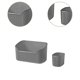 thumbnail image 3 of 2x Cosmetic Display Case Basket Makeup Organizer for Dresser Lotions Desktop White 26-27s, 3 of 4