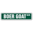 thumbnail image 1 of SignMission SS-Boer Goat 4 x 18 in. Boer Goat Street Sign, 1 of 1