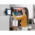 thumbnail image 2 of CTA Digital VESA-Compatible Rotary Ball-Head Adjusting Mount with Universal Security Enclosure (Black) - 7" to 14" Screen Support - 75 x 75, 100 x 100 - VESA Mount Compatible - 1 - Steel, 2 of 6