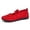Red, variant on Women Casual Shoes Mesh Loafers Slip On Shoes Casual Footwear Solid Color Breathable Style For Summer Daily Leisure Wear ,Us Size:6