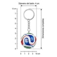 thumbnail image 4 of Llavero Balón Fútbol, Edición Especial Mundial, Trionda 2026, 4 of 5