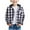White, variant on WOYY Little Boys Plaid Hooded Shirt Jacket Long Sleeve Unisex Casual Outerwear, Sizes 5-6