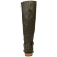 thumbnail image 4 of Brinley Co. Womens Wide Calf Knee-high Buckle Riding Boot, 4 of 8