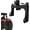 Black, variant on QinaQin 3 Point Quick Hitch with 2" Hitch Receiver,3000LBS Lifting & Towing Capacity,Pin Hooks,Black