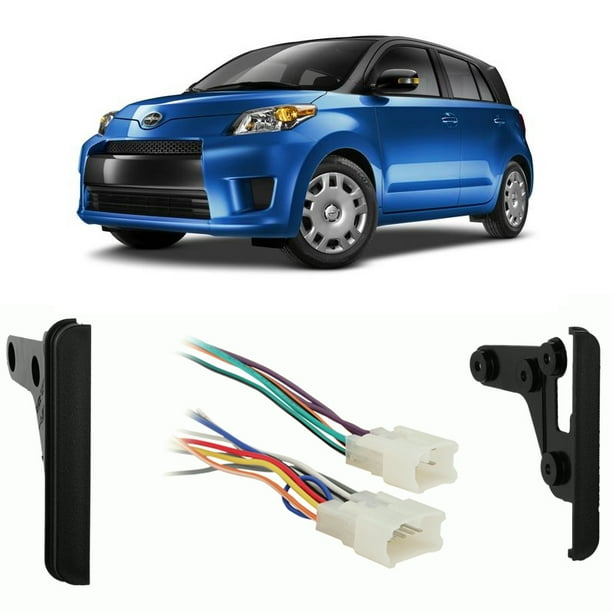 Fits Scion xD 20082014 Double DIN Aftermarket Harness Radio Install