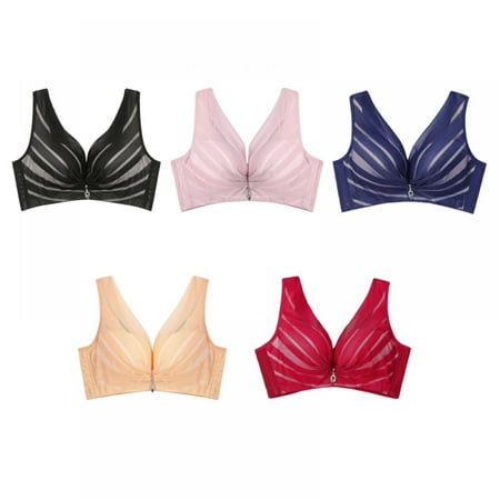 

Xmarks Bras for Women Full Coverage and Lift Underwire - Smoothing Full-Coverage T-Shirt Bra for Everyday Comfort Comfortable Lace Bra(5-Packs)