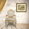 thumbnail image 3 of Devos, Delphine 17x15 Gold Ornate Wood Framed with Double Matting Museum Art Print Titled - Enjoying A Rainy Day, 3 of 4
