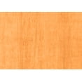 thumbnail image 1 of Ahgly Company Indoor Rectangle Solid Orange Modern Area Rugs, 2' x 5', 1 of 4