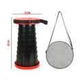 thumbnail image 1 of Foldable telescopic stool, outdoor folding stool, with storage bag, 1 of 4