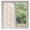 Pink, variant on Floral Vines Window Privacy Film, Rustic Floral Pink Buds Flower Petals Green Leaves Frosted Glass Window Clings Static Cling UV Heat Blocking Reusable Door Sticker for Bathroom 19.6 x 39.3 Inch