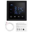 thumbnail image 1 of Thermostat,Temperature With Led With Led 16a Floor Temperature Floor Temperature With Screen 85-265v Huiop Led Screen Dsfen Tat Tuyya, 1 of 7