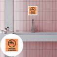 thumbnail image 4 of MasteelfCA Water Saving Sign Notice Caution Warning Sign for Restaurant Commercial and Industrial, 4 of 7