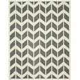 thumbnail image 2 of SAFAVIEH Chatham Easton Geometric Wool Area Rug, Dark Gray/Ivory, 8'9" x 12', 2 of 7