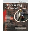 Inkpress Rag, Cool Tone Double Sided, Bright White Matte Inkjet Paper, 24 mil., 300gsm, 11x17", 25 Sheets