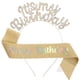thumbnail image 1 of Decoración del hogar, decoración de la habitación, decoración de la pared NUEVO CUMPLEAÑOS Diadema Hombro Conjunto Ceremonial ES MI CUMPLEAÑOS Tira Accesorios para el cabello Suministros para fiestas, 1 of 3