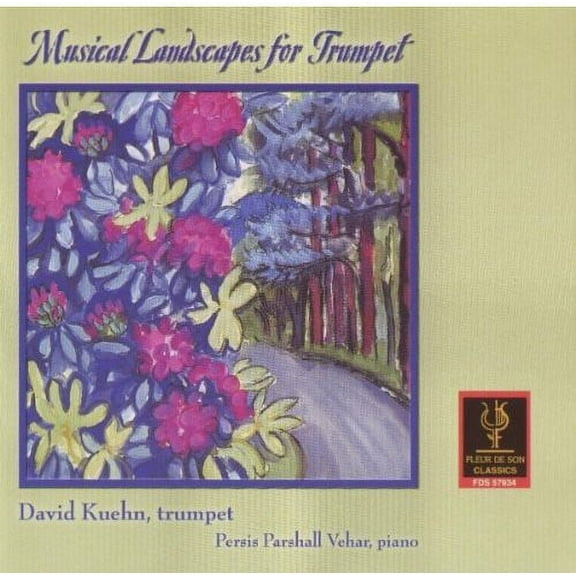 David Kuehn - Musical Landscapes for Trumpet: Francaix, Vehar - Music & Performance - CD