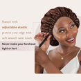 thumbnail image 5 of Satin Silk Bonnet for Sleeping, Hair Bonnet Women Love, Ideal for Curly & Natural Hair Care, Nighttime Protection, 5 of 6