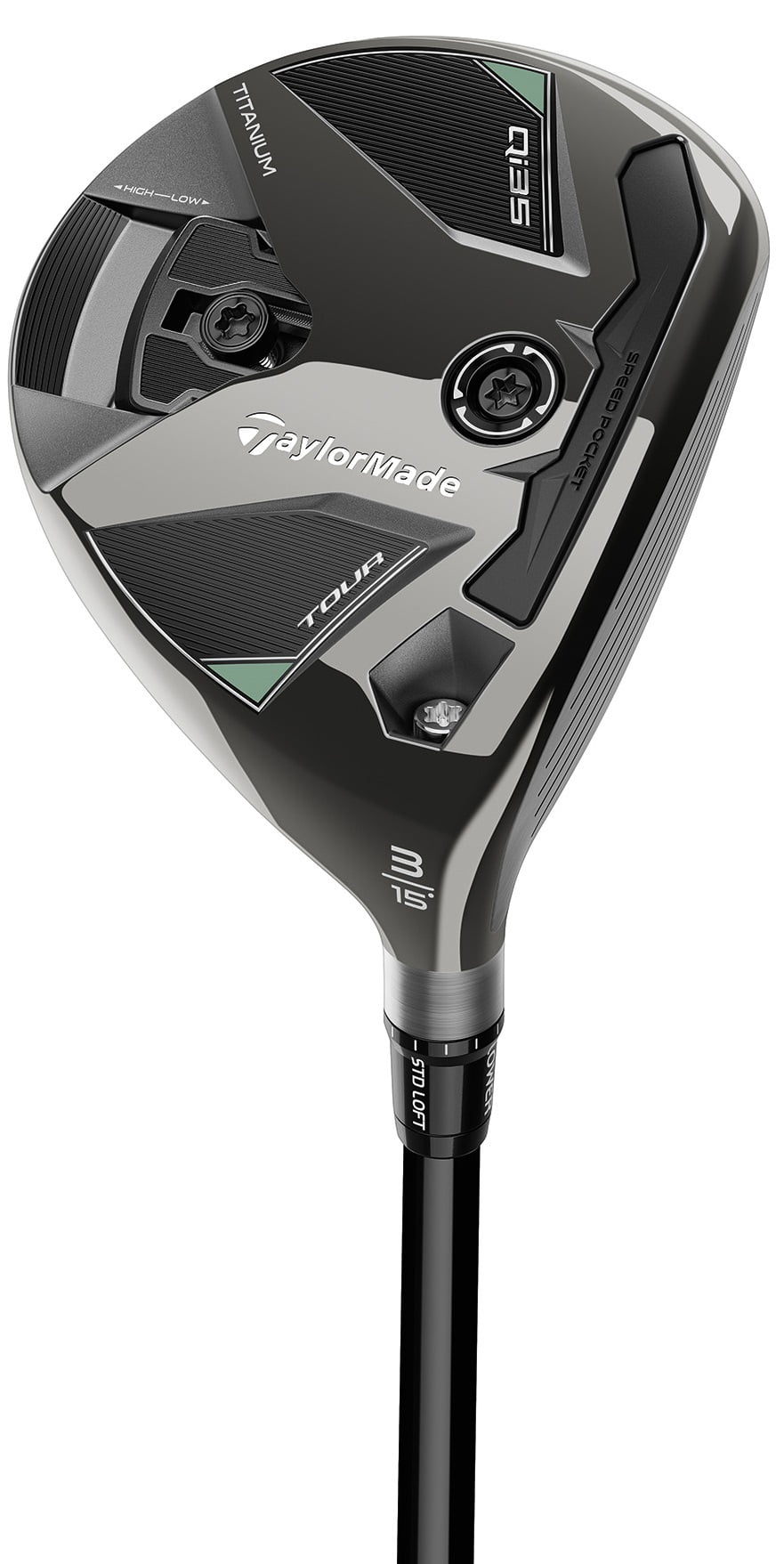 クラブ TaylorMade Qi35tour 3W 24VENTAS Black 6s TaylorMade Qi35 Driver | PGA TOUR Superstore
