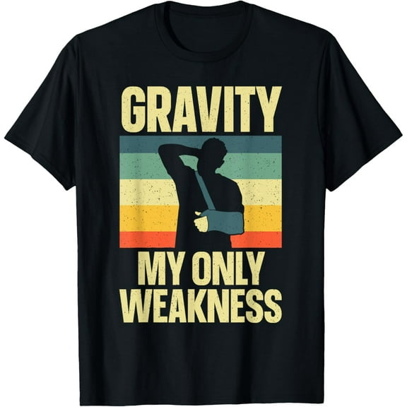 Funny Broken Arm Design For Men Women Kids Injury Broken Arm T-Shirt