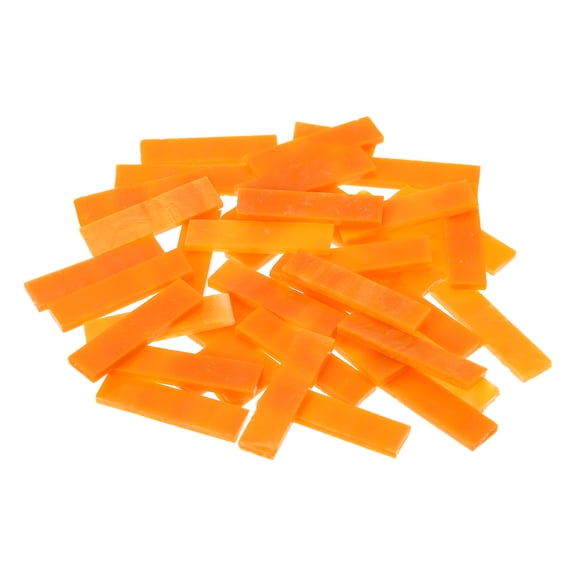 Stained Glass Strip, Orange Mosaic Tiles 200g/7.05 oz