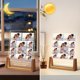 thumbnail image 5 of Specollect 3 Pcs Night Light, Acrylic LED Lamp with Multiple Images, Anniversary Birthday Gift for Couples, Romantic Bedroom Decor, Warm Light 5in, 5 of 9