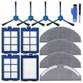thumbnail image 1 of For Robovac X8 Hybrid Robot Vacuum Cleaner Hepa Filters Side Brush Mop Cloth Replacement Parts, 1 of 5