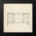 thumbnail image 2 of Harper, Ethan 12x12 Black Modern Framed Museum Art Print Titled - Mid Century Furniture Design VIII, 2 of 5