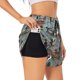 thumbnail image 1 of Balery Mallard Ducks Swimming Pantalones cortos deportivos para mujer con forro y dos bolsillos, elásticos, para entrenamiento, gimnasio, yoga-XX-Large, 1 of 7