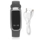 thumbnail image 1 of Reloj digital Pantalla LED Reloj de pulsera electrónico elegante recargable de 12/24 horas para hombres y mujeresNegro, 1 of 8