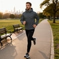 thumbnail image 4 of Youthup Men's 2-in-1 Water-Resistant Hooded Jacket Set - Breathable Fleece Lined Raincoat with Detachable Inner Layer for All-Season Outdoor, 4 of 11