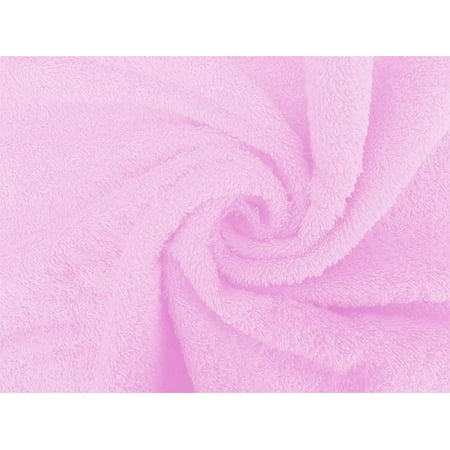 6 Piece 100% Cotton Hand/Bath Towel with Color Options Pink Hand 16x28"