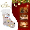 thumbnail image 4 of Coolnut 2 PSC Christmas Stockings Toy Cars, 17.7" Xmas Fireplace Santa Socks Christmas Tree Hanging Stockings Decoration for Christmas Holiday Xmas Gift, 4 of 6
