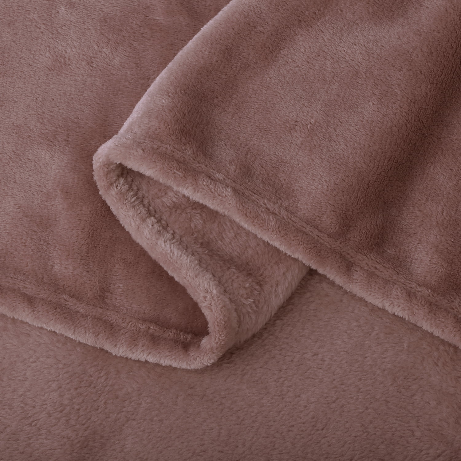 JML Fleece Blanket Flannel Blanket Couch Pink Queen 77"X81" Soft Lightweight Bed Blanket